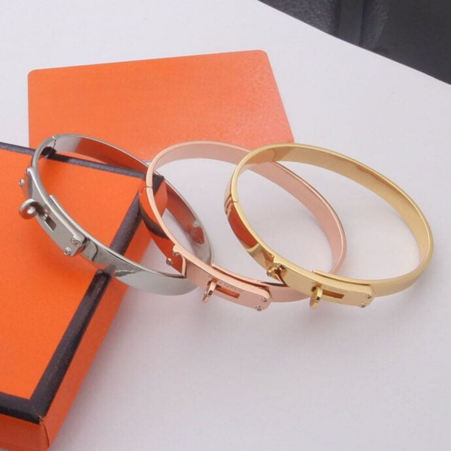 18K Rose Gold Kelly H Bracelet