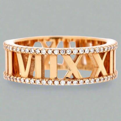 18K T Atlas Diamond Ring