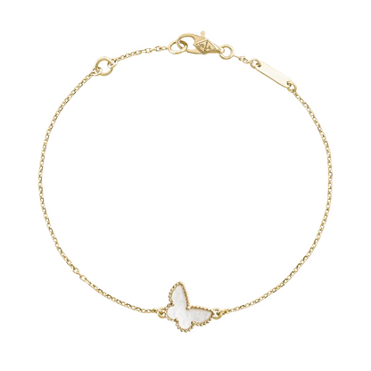 18K Lucky Alhambra Butterfly Pendant Bracelet