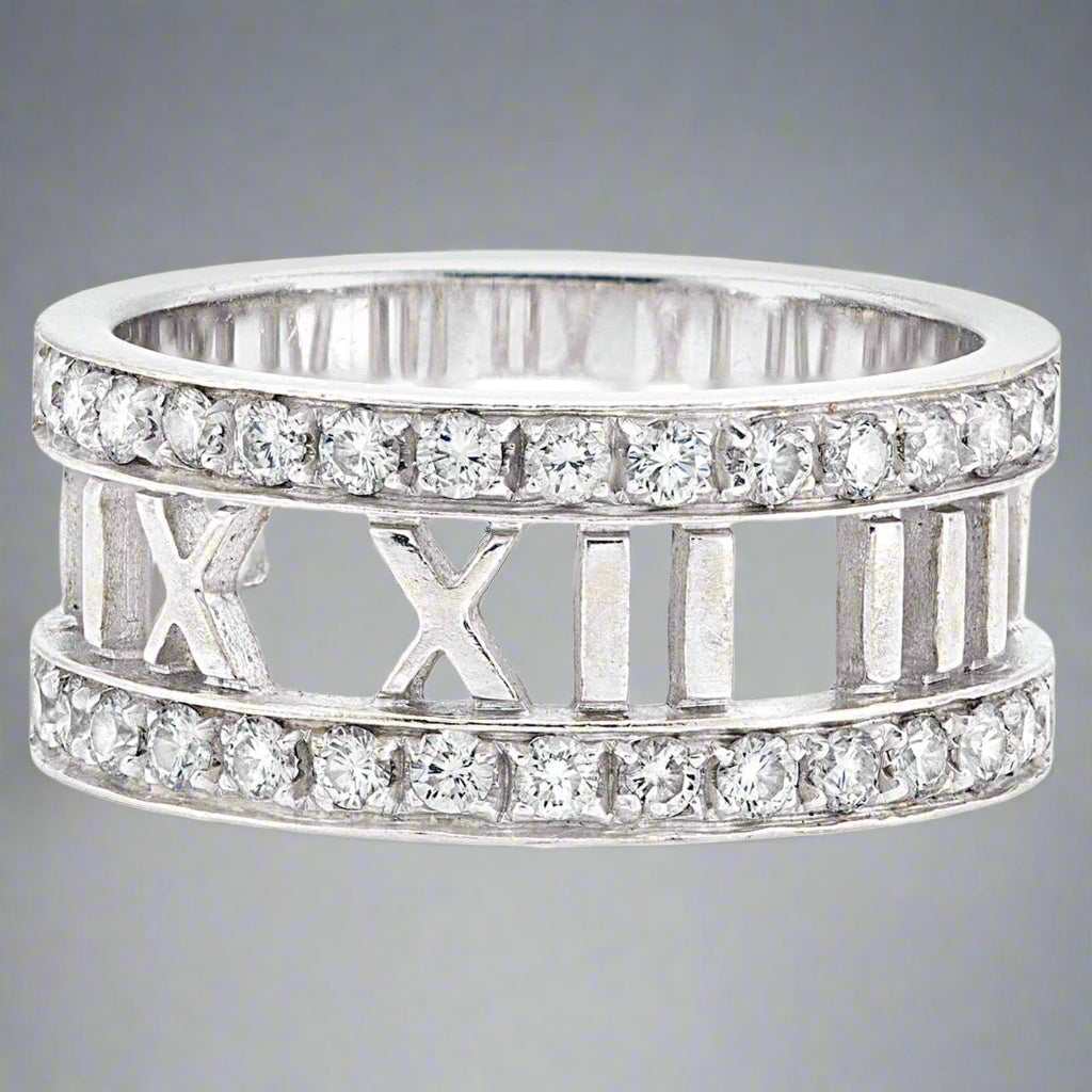 18K T Atlas Open Diamond Ring