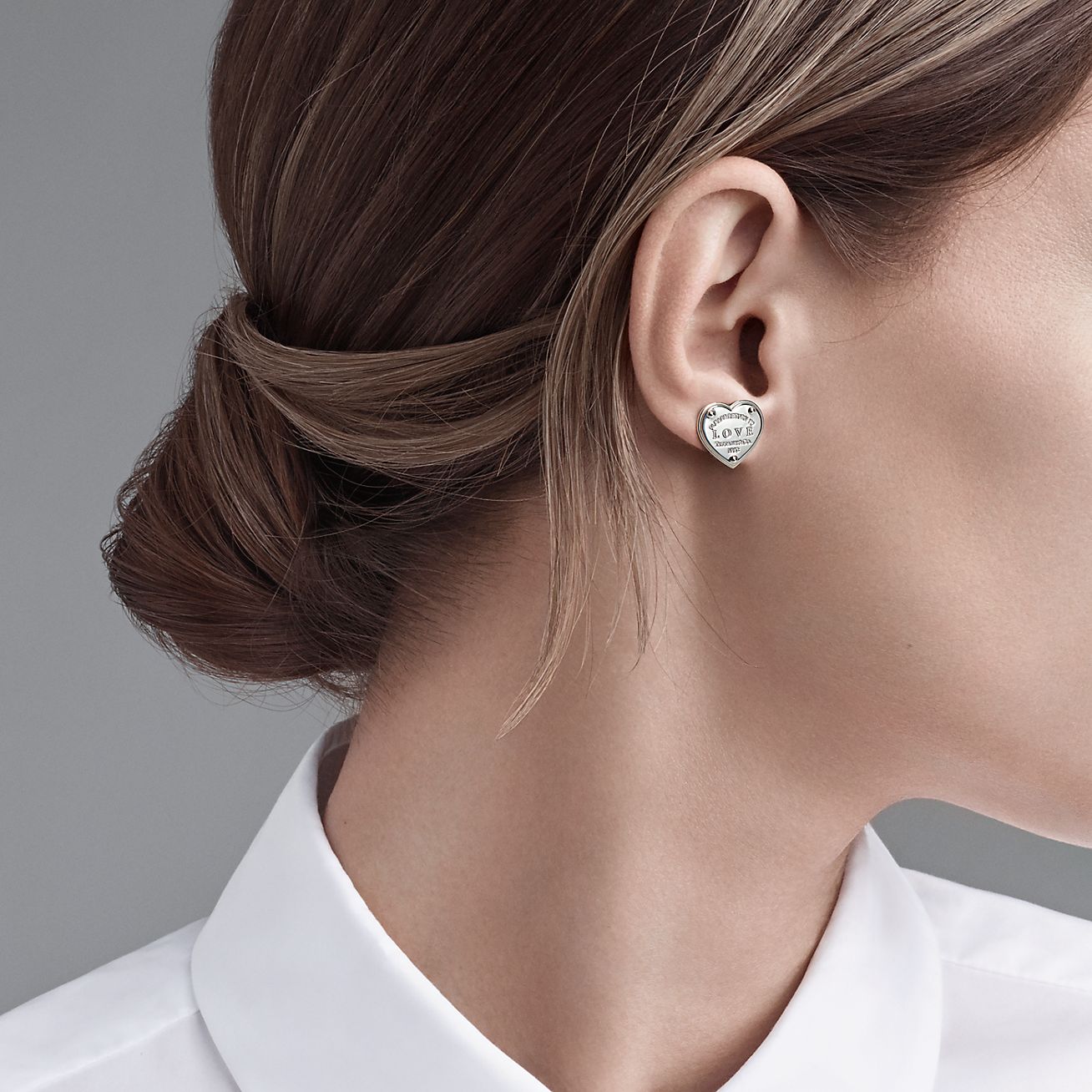 18K Return to T Love Earrings