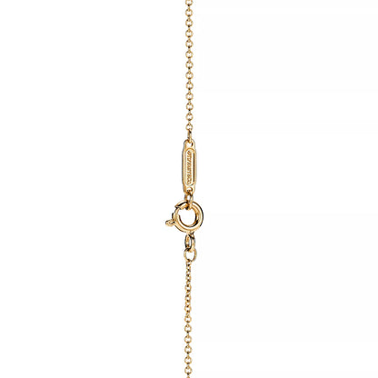 18K Return to T Mini Double Heart Necklace