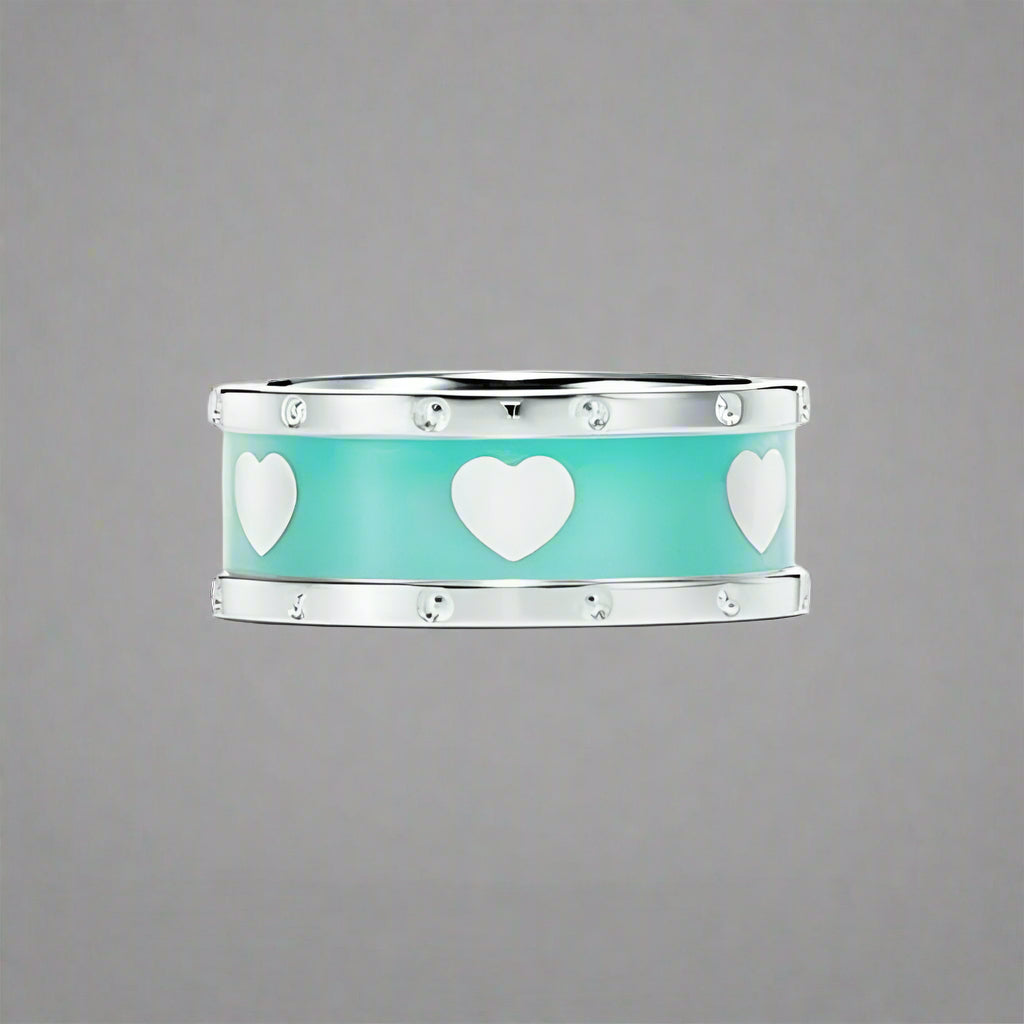 18K T Love Heart Ring
