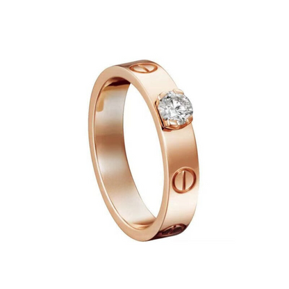 18K Love Engagement Ring
