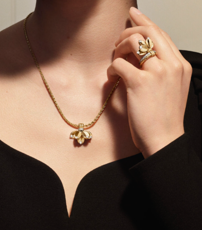 Grain De Café Necklace