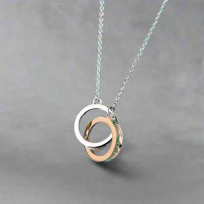 18K T 1837 Interlocking Circles Pendant Necklace
