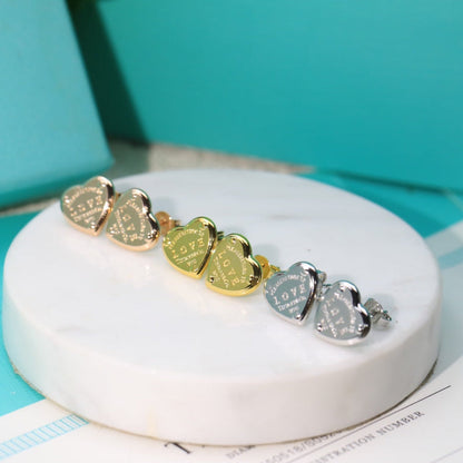 18K Return to T Love Earrings