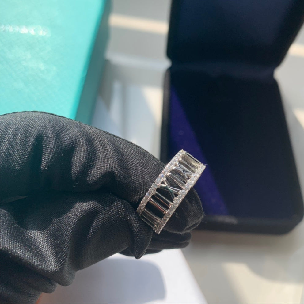 18K T Atlas Open Diamond Ring