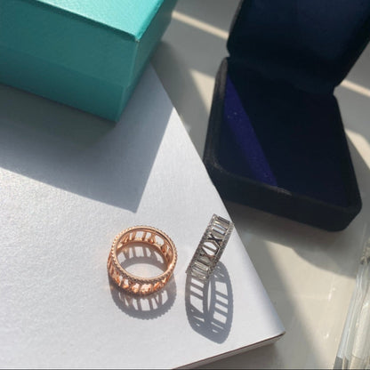 18K T Atlas Open Diamond Ring