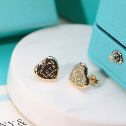 18K Return to T Love Earrings