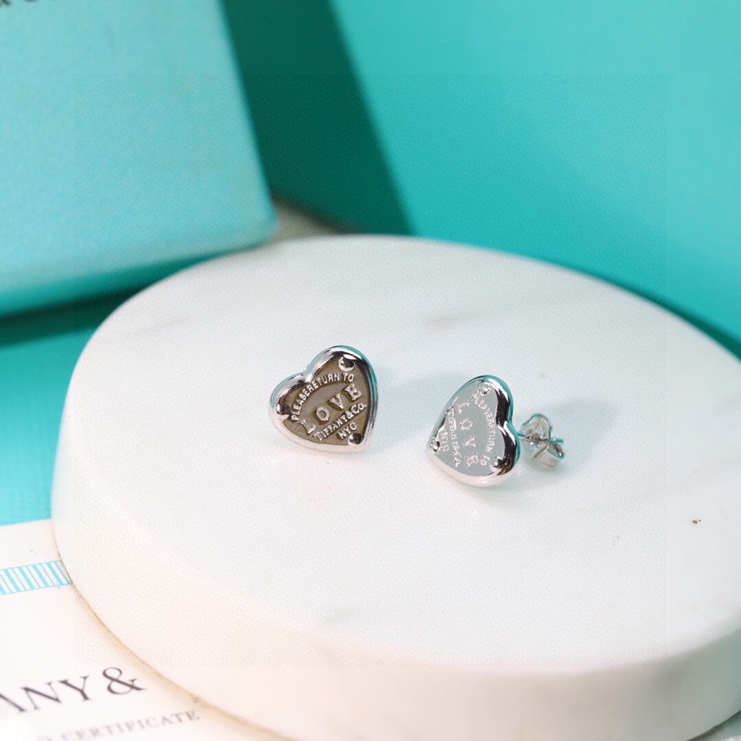 18K Return to T Love Earrings