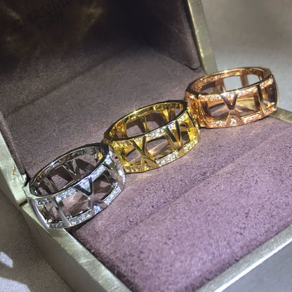 T Atlas Open Diamond Ring