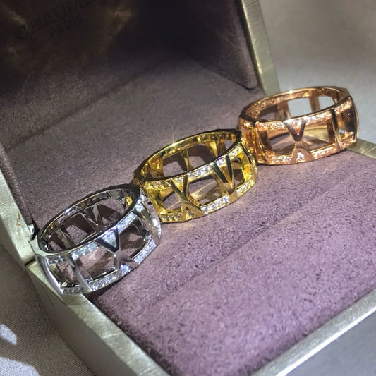 T Atlas Open Diamond Ring