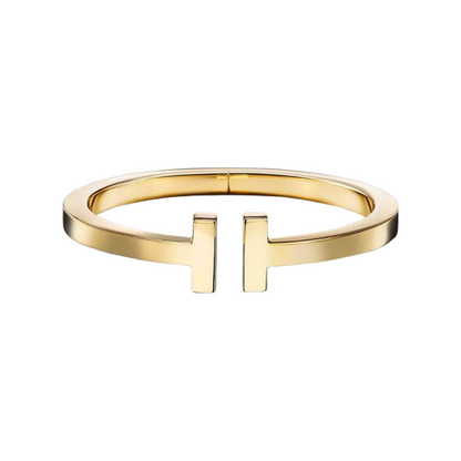 18K T Square Bracelet